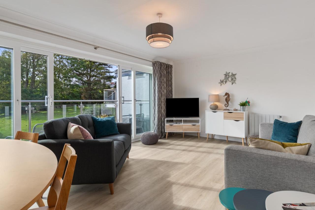 25 Coedrath Park - Sea Views From Balcony, Short Walk To Beach, Parking 桑德斯富特 外观 照片